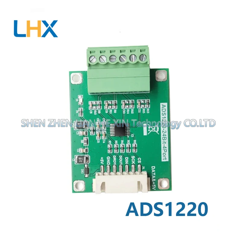 Módulo de conversión analógico a digital de un solo canal ADS1220, ADC de precisión, ADC de 24 bits, NUEVO EN STOCK