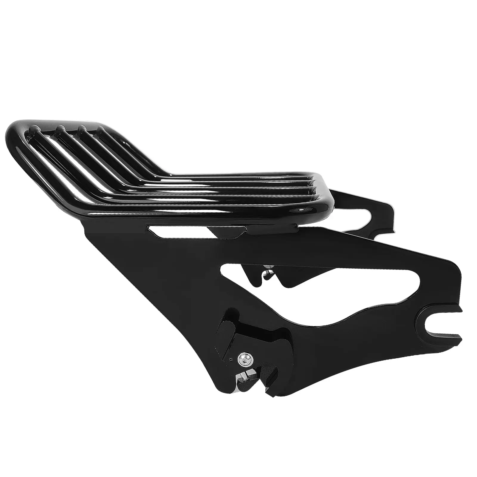 Two-Up Luggage Rack Motorcycle Rear Mounting Rack for Harley Touring Models 2009-2024 Street Glide Road Glide Road King