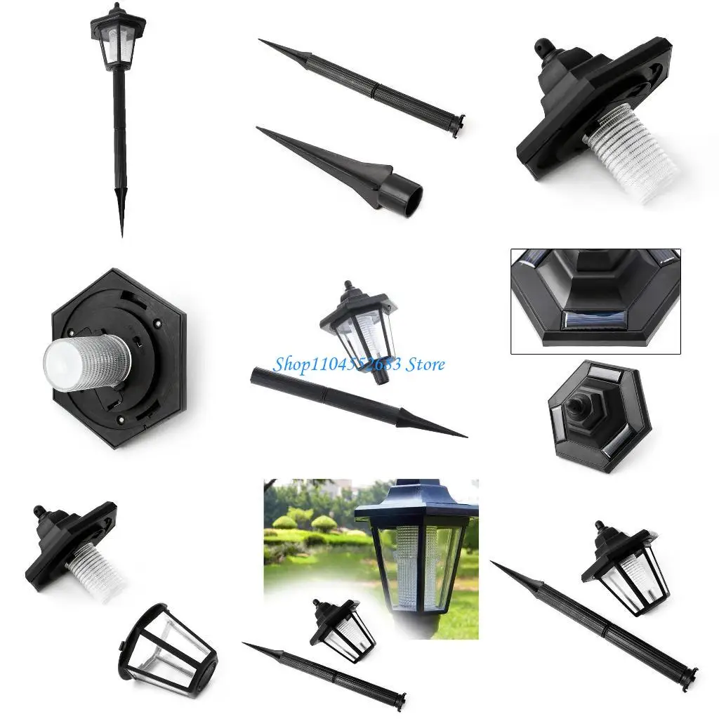 

Y6GD LED Garden Decoration Solar Powered Stake Light for Lawn Patio Pathway Courtyard