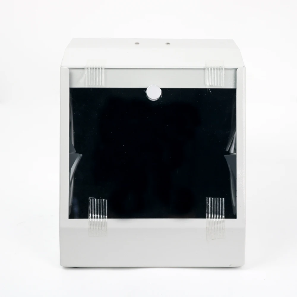 Dental Grinding Polishing Box Lapping Protector Sandblasting Dust-proof Case With LED Light
