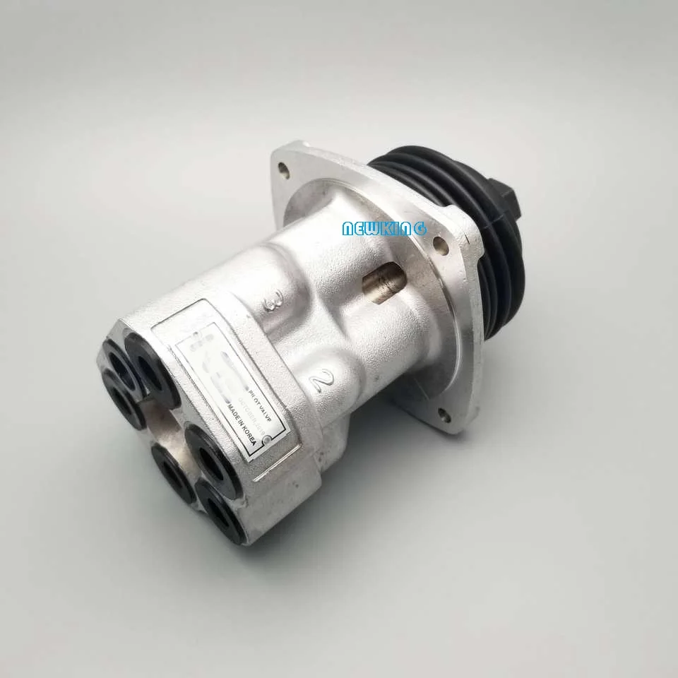 Excavator Hydraulic Spare Part Remote Control Joystick Pilot Handle Valve Controller For SK460/SK480-8