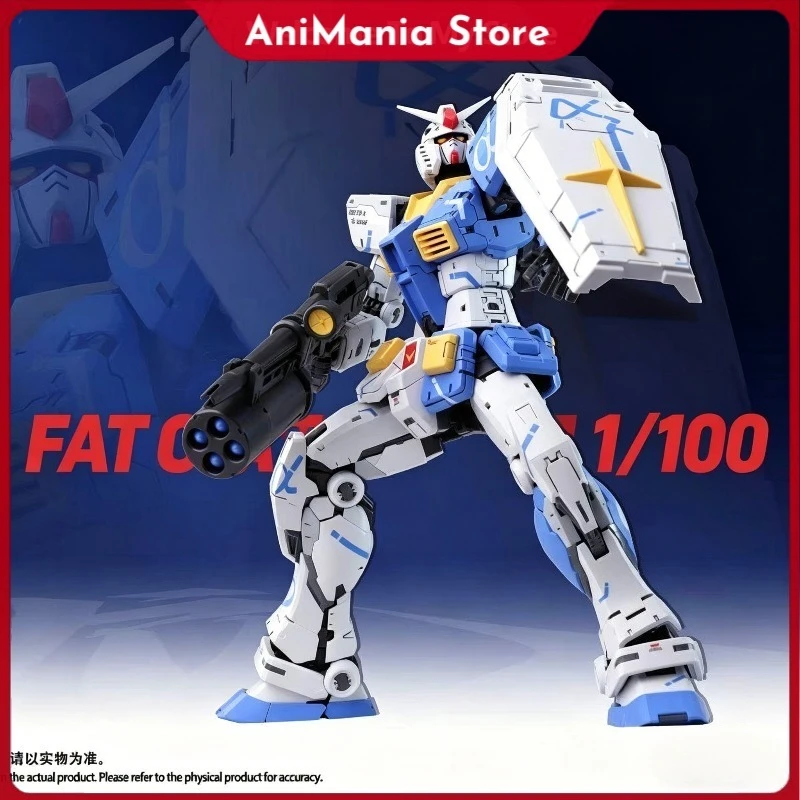 

Модель FATCAT MG 1/100 Rx-78-2 2.0, увеличенная версия, цветовая гамма в стиле Kowloon, пластиковый каркас, фигурка робота, пластиковая модель