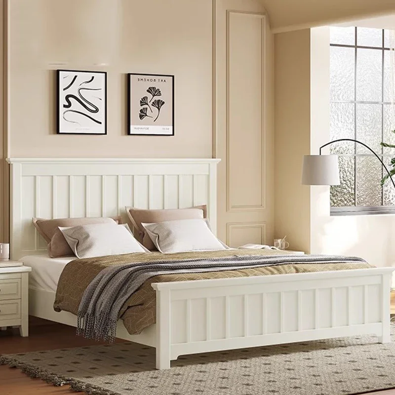 Luxury Modern Queen Beds Frames Elegant Simple Full Size Bed Frame Wood Japanese Camas De Dormitorio Bedroom Furniture