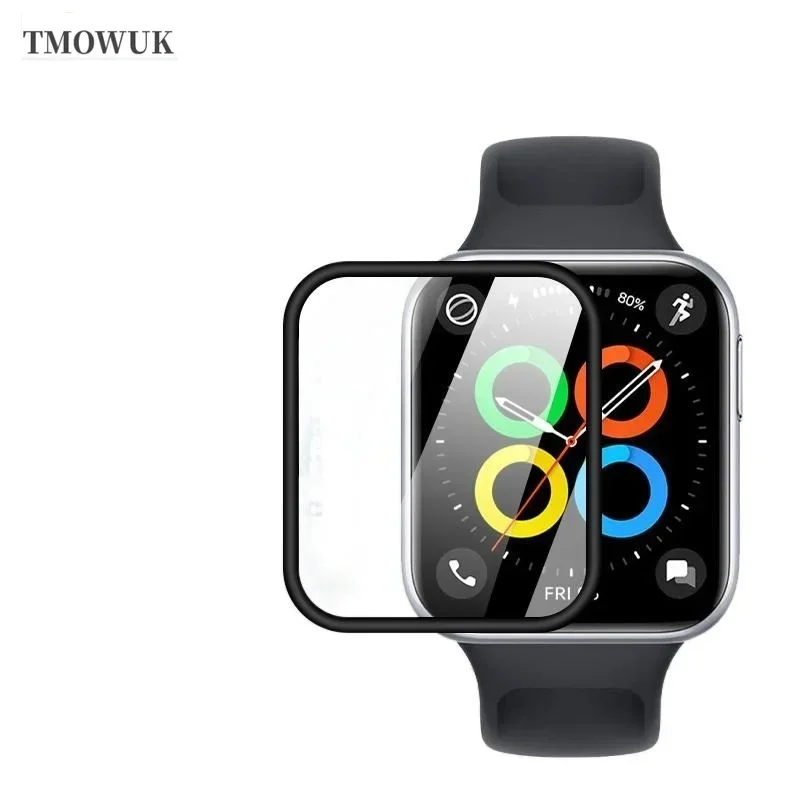 For OPPO Watch 2 3 4 Pro SE Free Band 2 42mm 46mm Static-Free PMMA Film, 3D Curved Edge.