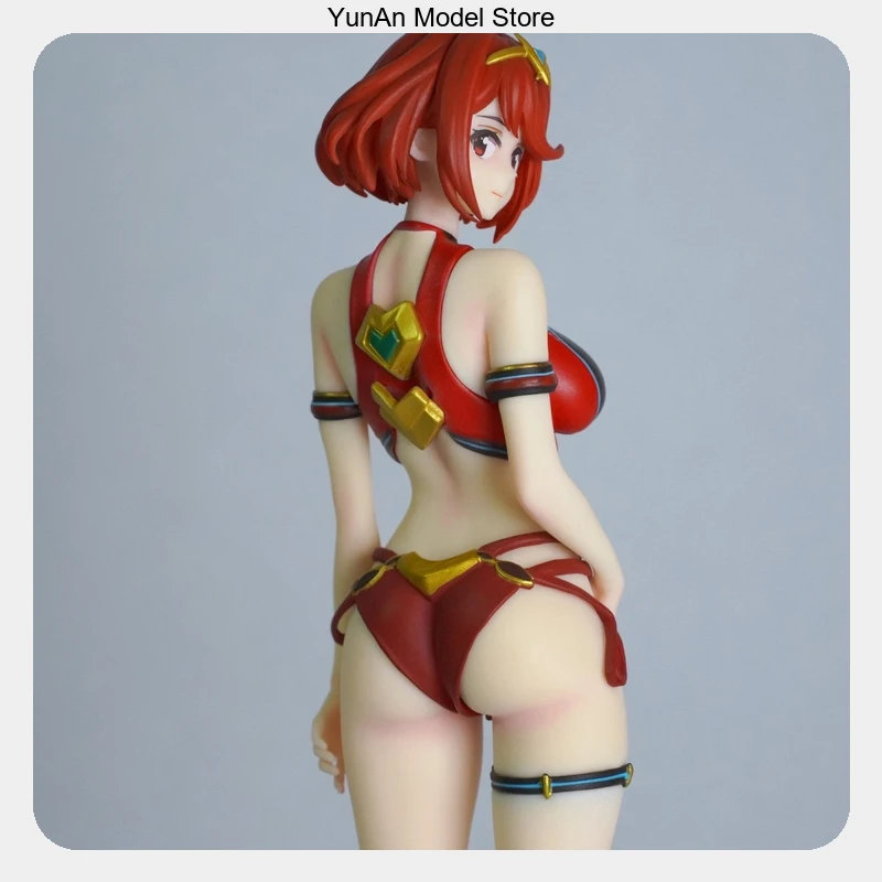 29cm Xenoblade Homura Swimsuit Standing Pose Anime Figure Model Statue Collection Desktop Decoration Ornament Toys Gifts for Fan view 5