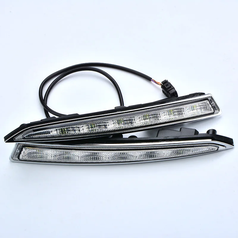 Car Led Daytime Running Light Drl Daylight Led Car For Ford Kuga Escape 2012-2015 With Fog Lamp