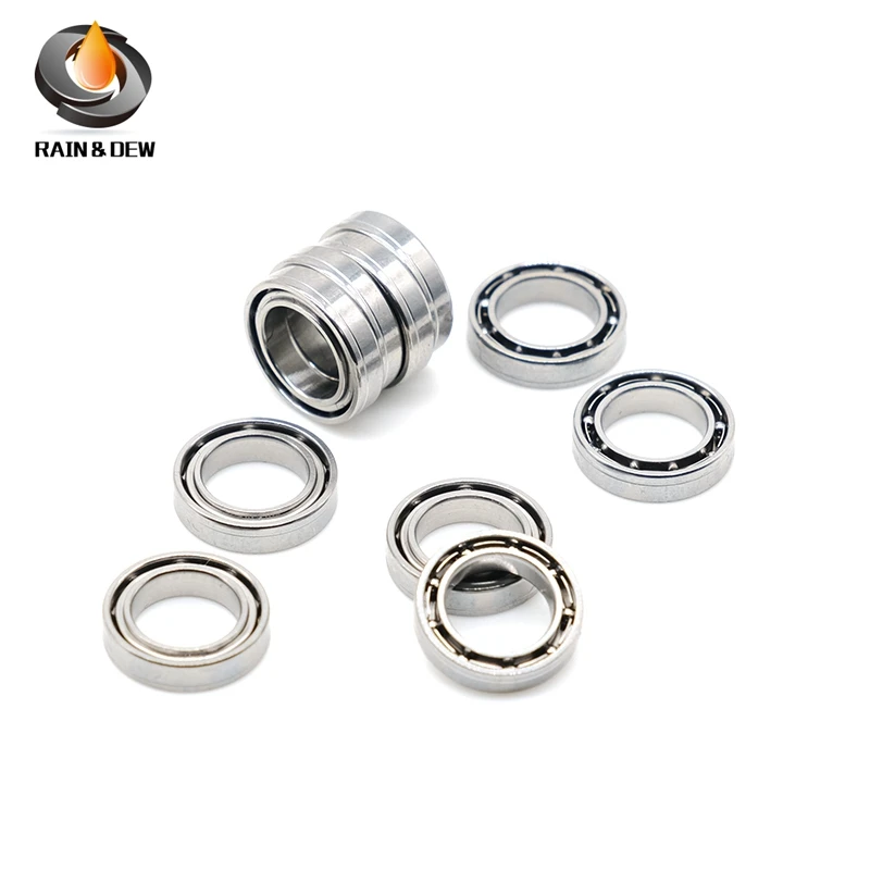 

MR117 Bearing ABEC-7 (10PCS) 7*11*2.5mm Miniature MR117 - Open Ball Bearings L-1170