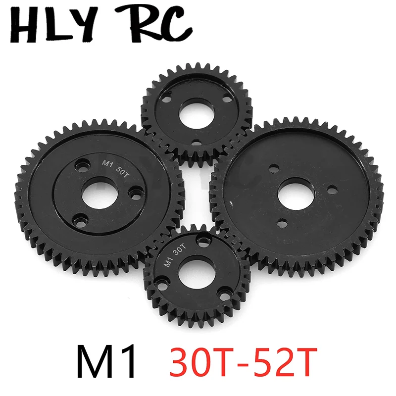 M1 Steel Spur Gear 30T 31T 35T 40T 42T 46T 50T 52T Main Gear for Traxxas ARRMA HPI HOBAO LOSI RC Car Upgrade Parts