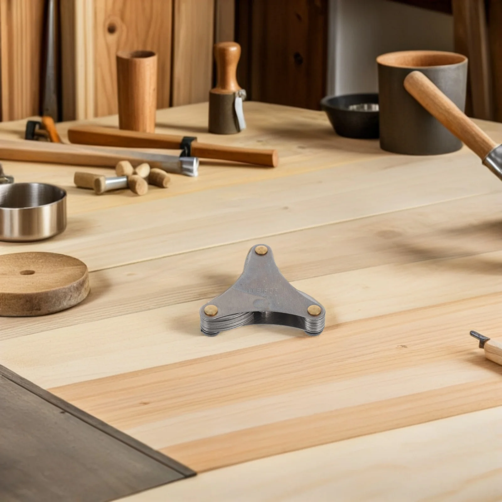 

1Set Thread Pitch Ruler Carbon Steel Screw Thread Checker Clear Markings Ergonomic Handling Quick Verification Industrial