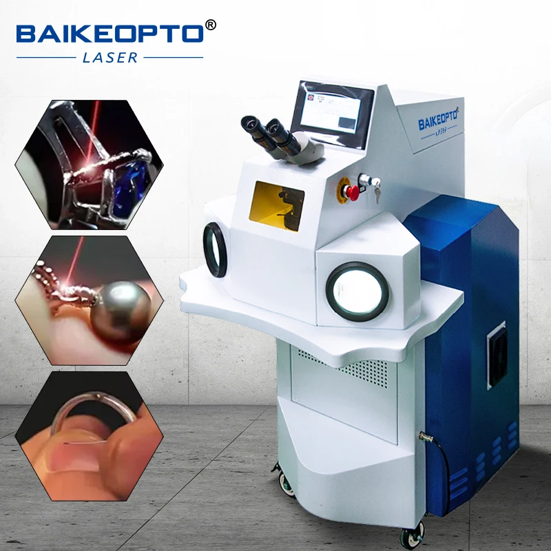 Baikeopto jewelry laser welding machine BK-YJW200D Wholesale 200w jewelry laser welding repairing machine