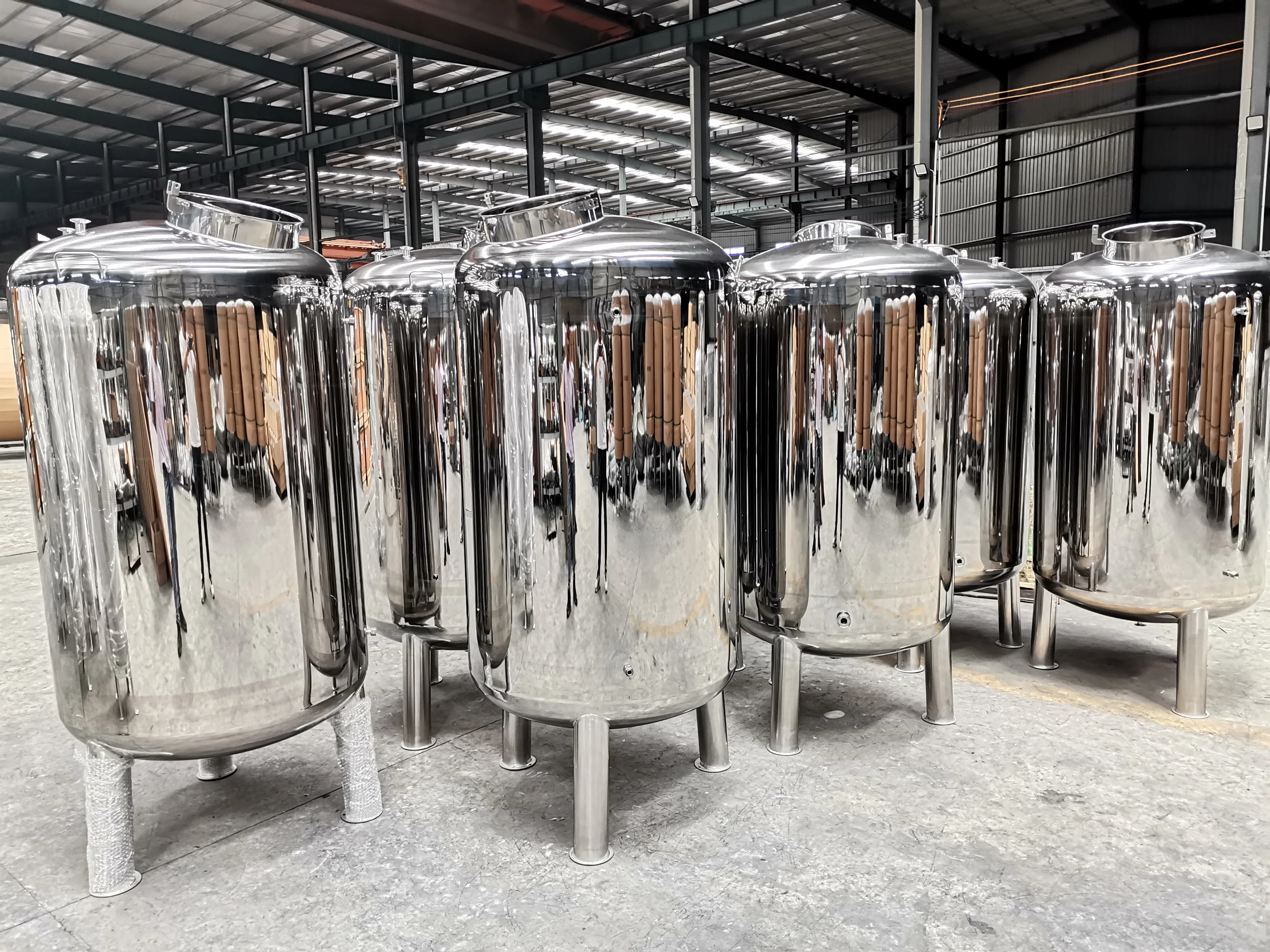 Hoge stroomsnelheid Cartridge Filterbehuizing Waterbehandeling Filterbehuizing Multifilterbehuizing 20 inch