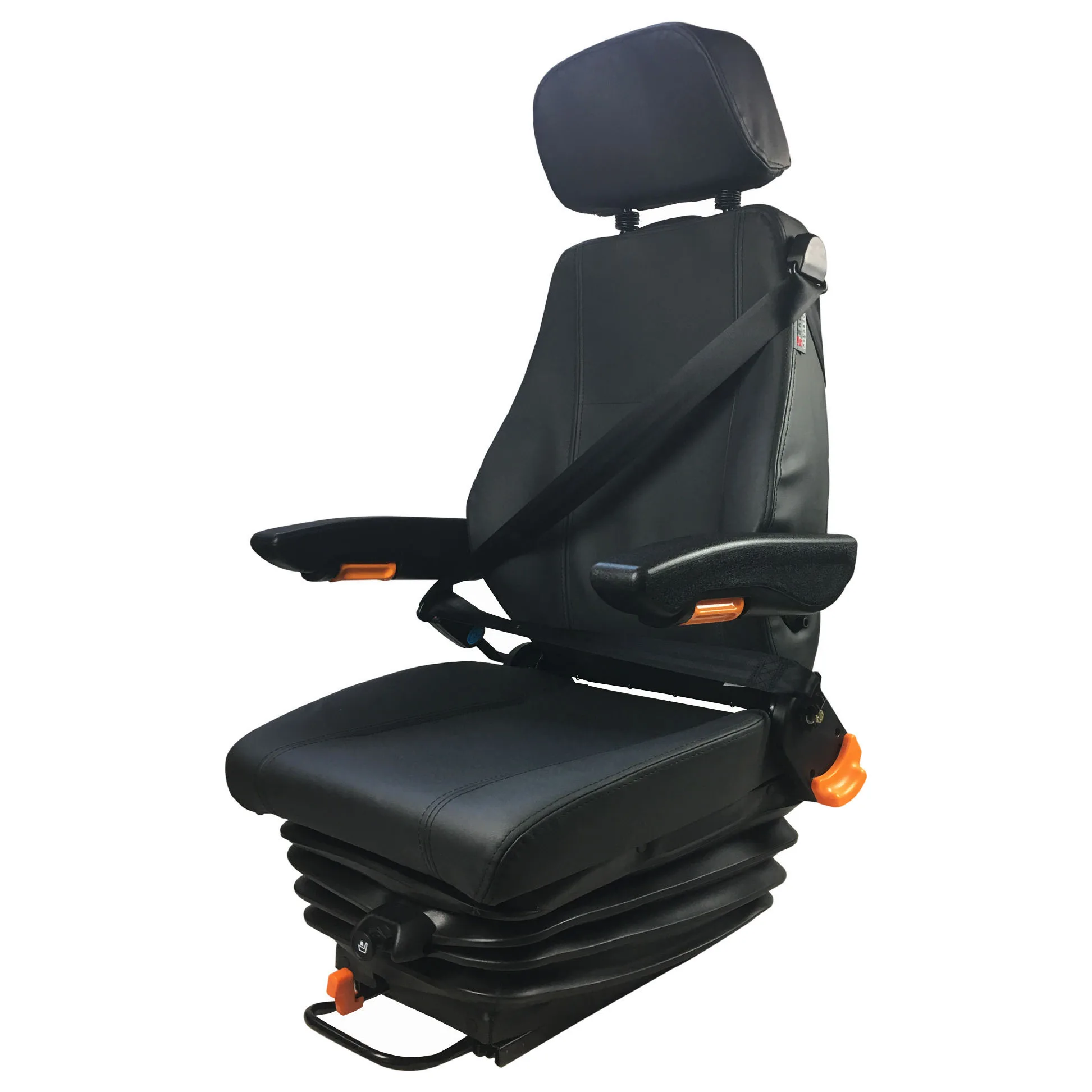 Support Electric Pumping Universal Truck Air Seat With Pneumatic Suspension