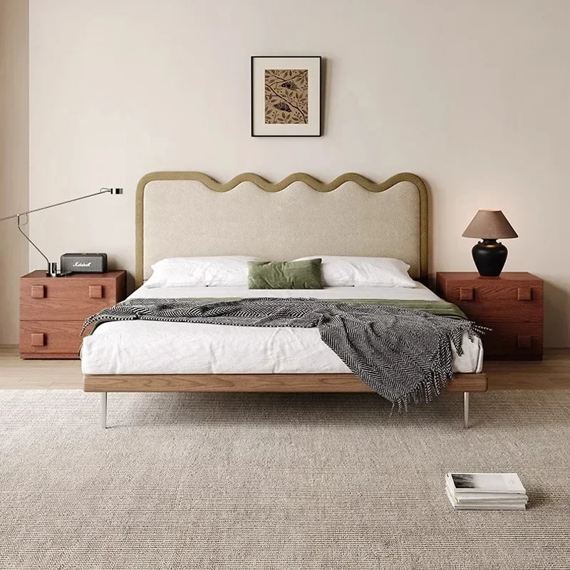 French retro wind ripple bed