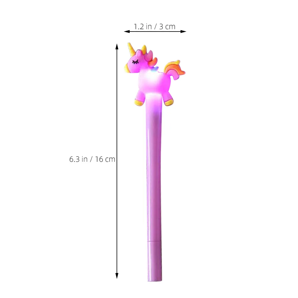 

2 Boxes Pen Set LED Cartoon Pens Funny Costume Lights Cute Gift for Kids Beach Party Festival Carnivals Premium