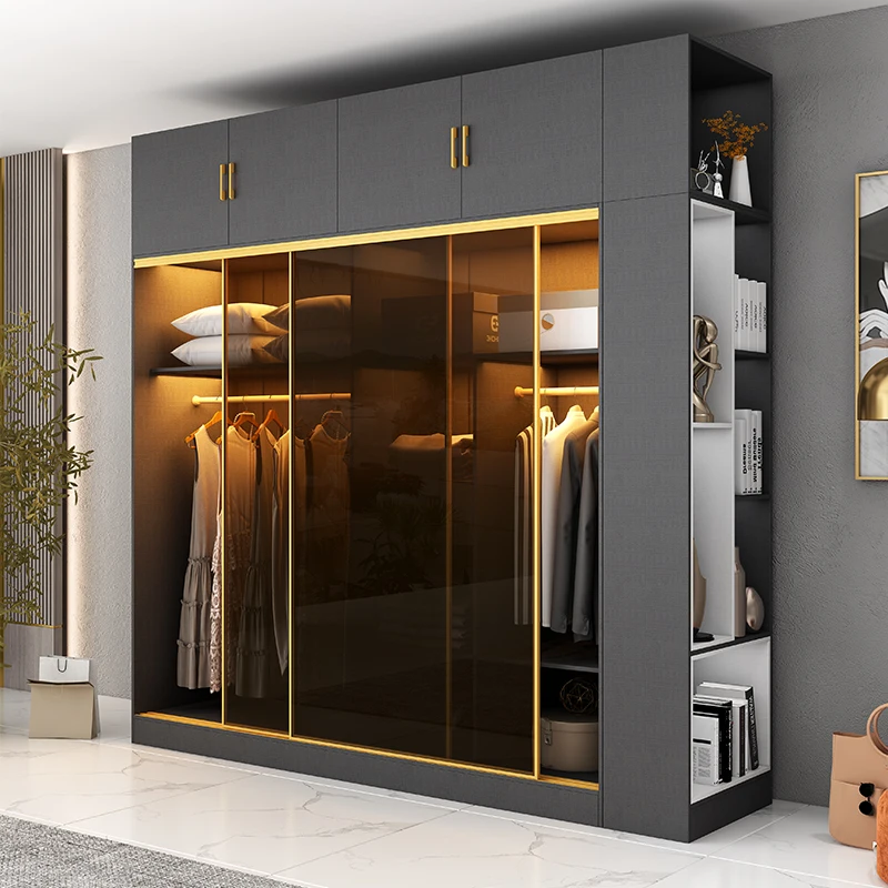 

Closet Storage Organizer Wardrobe Cabinet Home Modern Luxury Clothes Closets For Bedroom Farmhouse Guarda Roupas Furniture