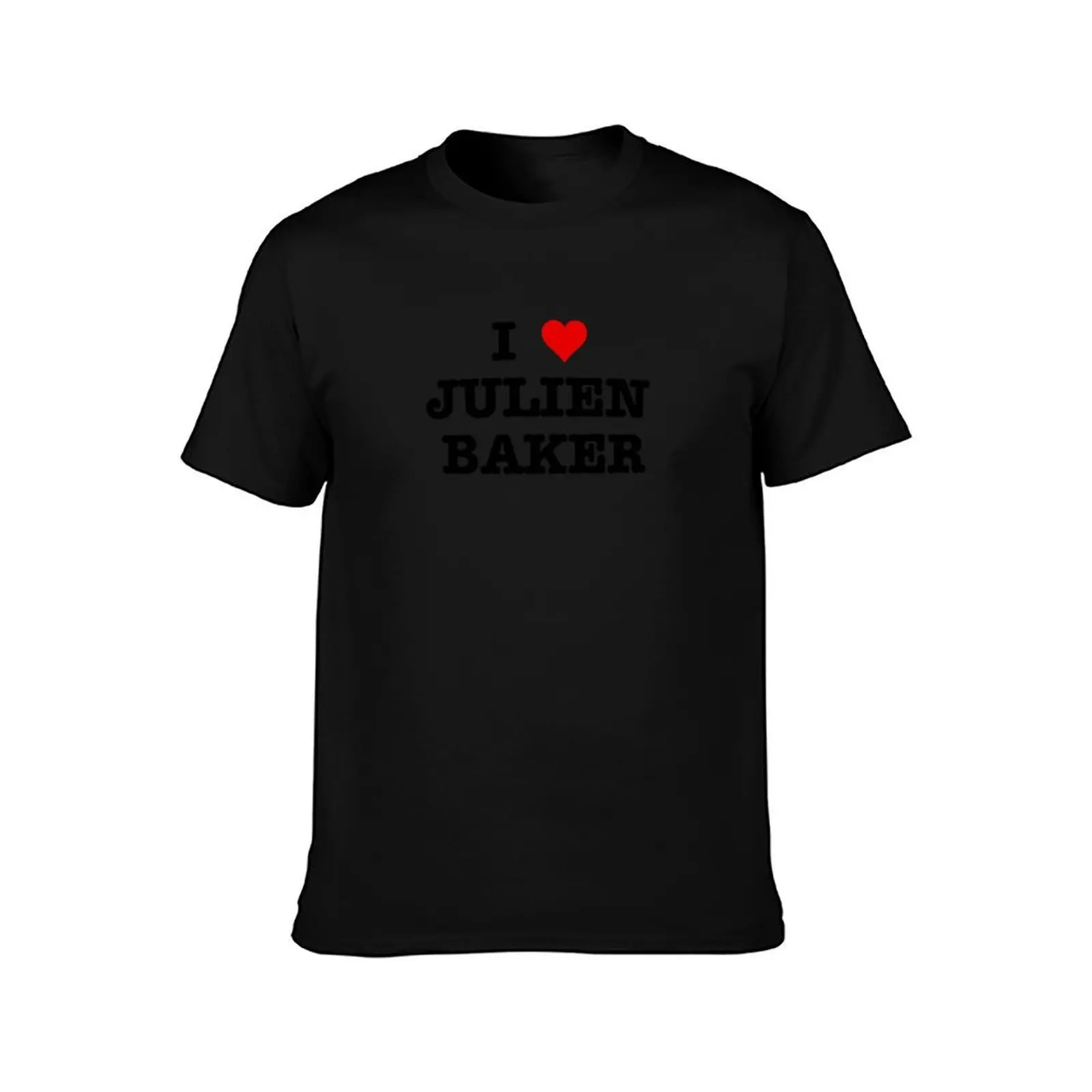 i heart julien baker T-Shirt Heavy Duty Casual Work Tee T-Shirt