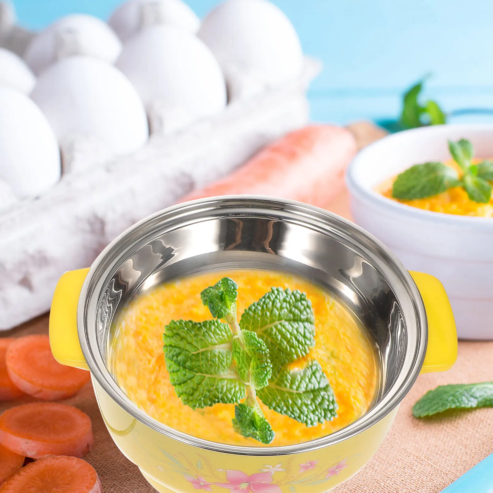 

Electric Hot Pot Steam Stainless Steel Cooking Boiler Multifunctional Double Layers Stockpot Kitchen Barware Pressure Cooker