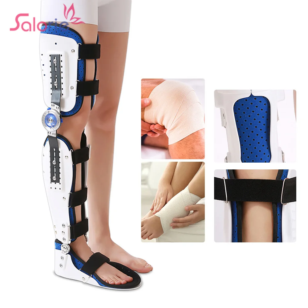 

Medical Orthopedic Knee Joint Support Adjustable Hinged Knee Leg Brace Protector Bone Orthosis Ligament Care Joint Support