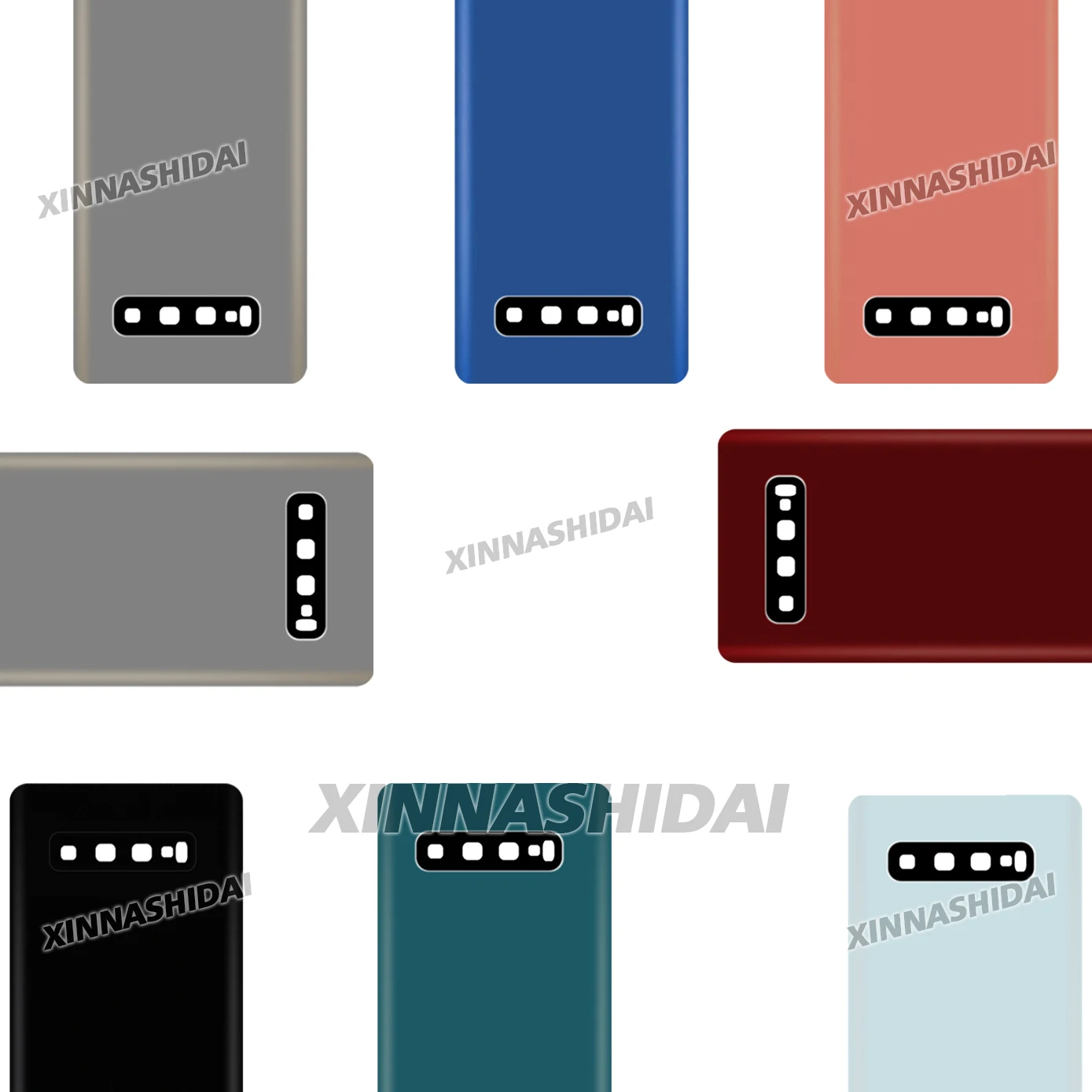 For Samsung Galaxy S10 Plus New Battery Back Cover Replacement Accessories Set Mobile Phone Repair Parts 100% Testd