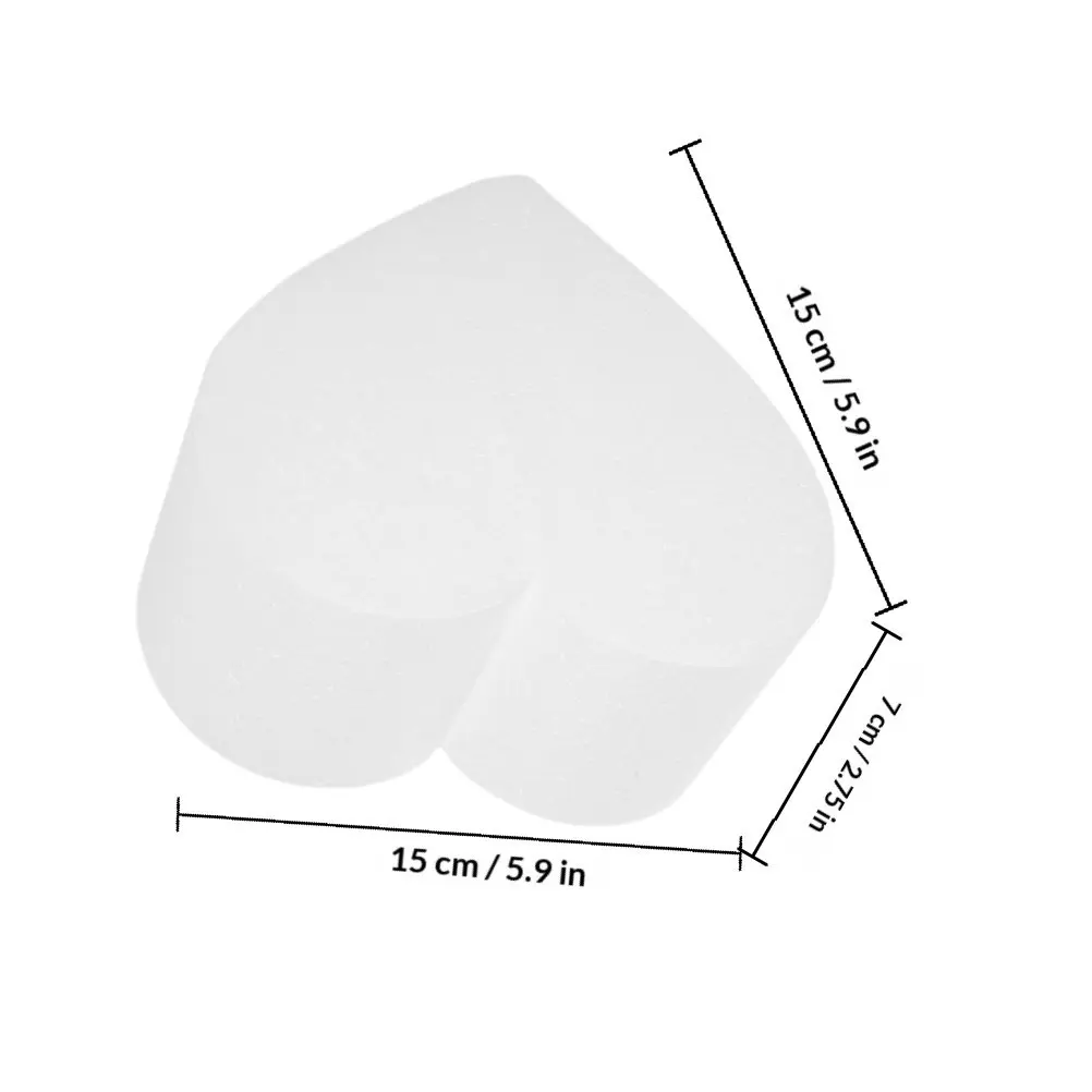 4 Adet Kalp Şeklinde Köpük Pas - Wedding Cake Supply incelemesi ve fiyatı