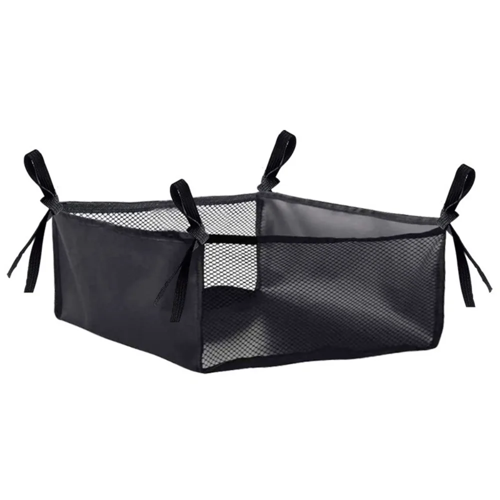 

Hanging Under Wheelchair Storage Bag Portable Mesh Stroller Storage Basket Folding Base Storage Under Table Storage Net Picnic