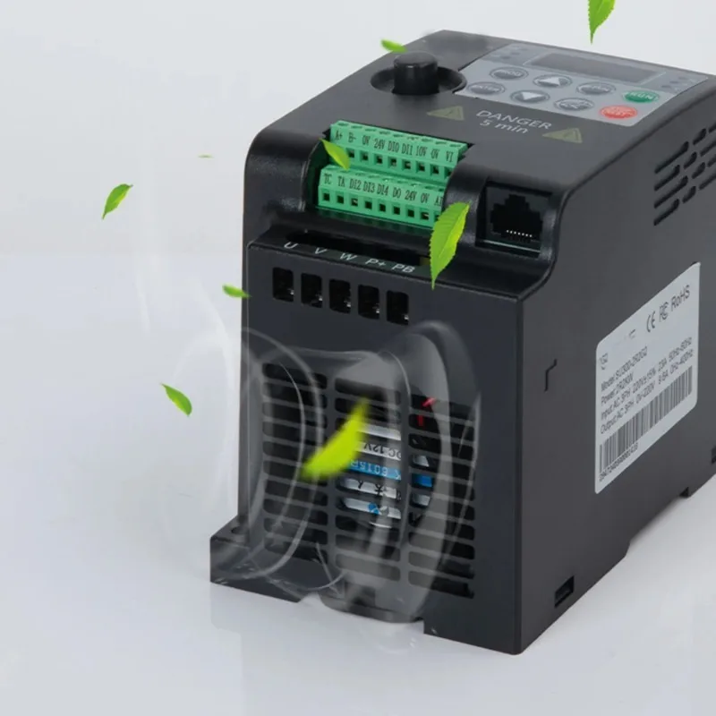 220V 0.75/1.5/2.2 KWEconomical VFD Variable Frequency Drive Converter Inverter 380V 4 5.5 KW Motor Speed Controller