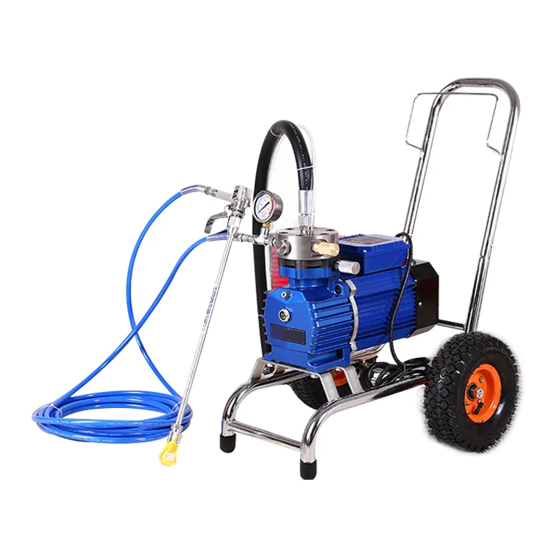 High Pressure Wall Putty Spray Machine Airless Paint Sprayer