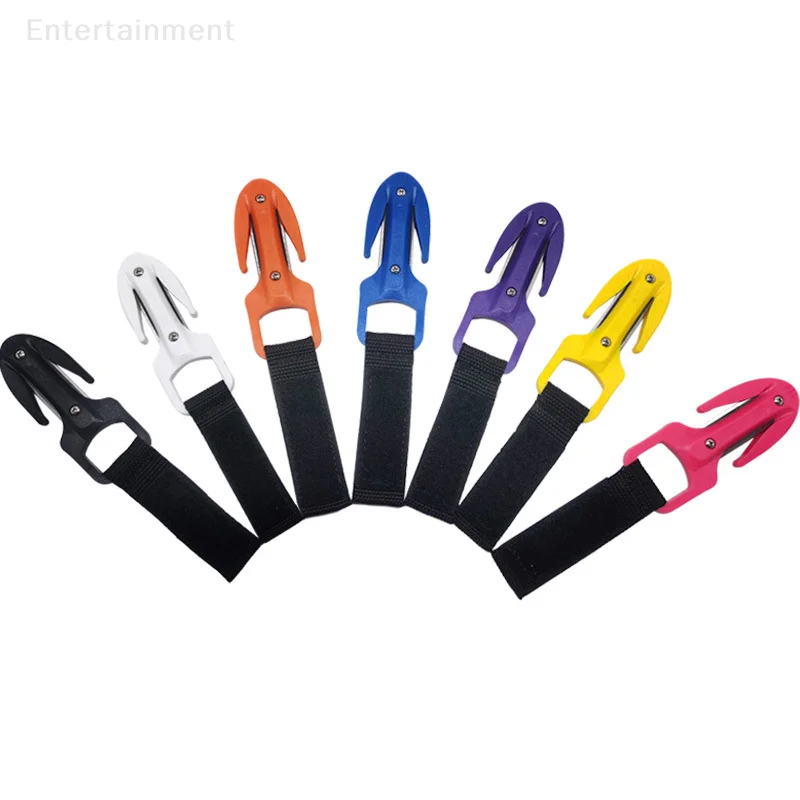 炭素鋼の刃スキューバダイビング切断特別なナイフラインカッター水中ナイフスピアフィッシングシース安全緊急ホルダー