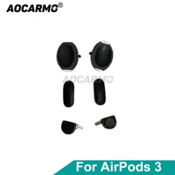 Aocarmo For Apple AirPods 3 Dust Filter Mesh Dustproof Metal Net Repair Replacement Part