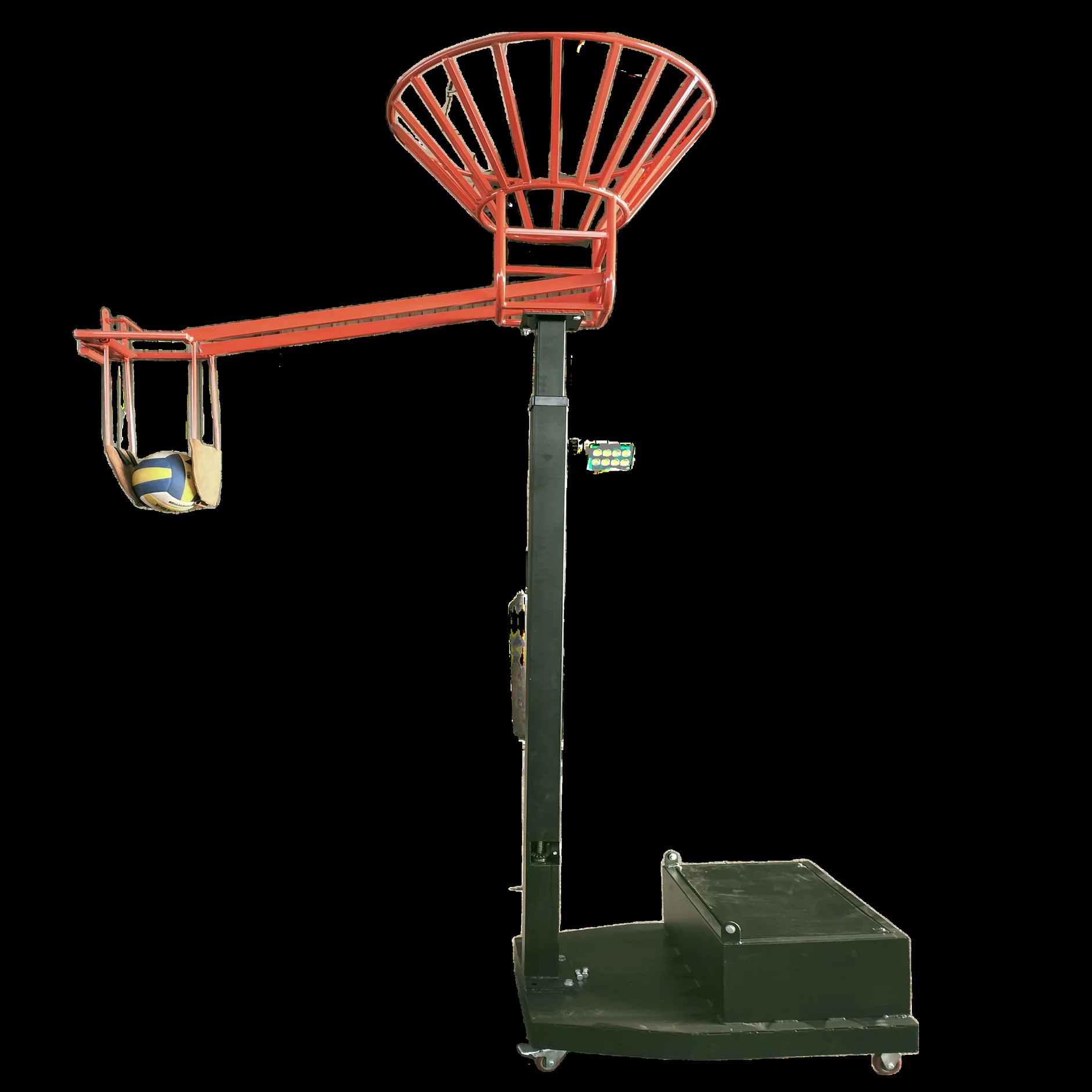 Volleyball spike trainer durable for the crowd