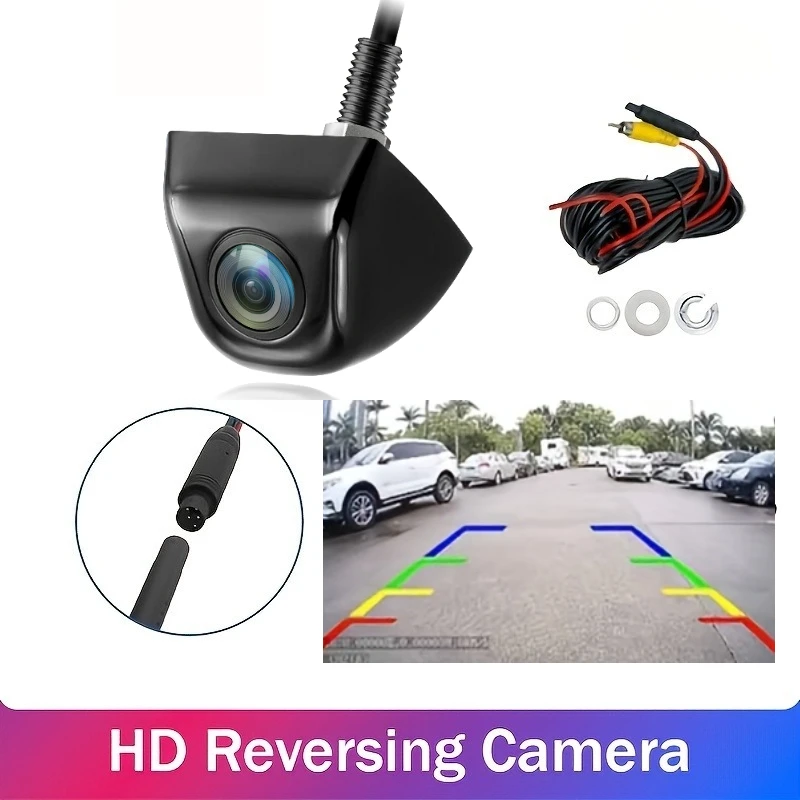 Backup Camera for Car, SUV, RV, Trailer, Camper, Van, Pickup,  Reverse Camera Night Vision Rv Safety Accessory