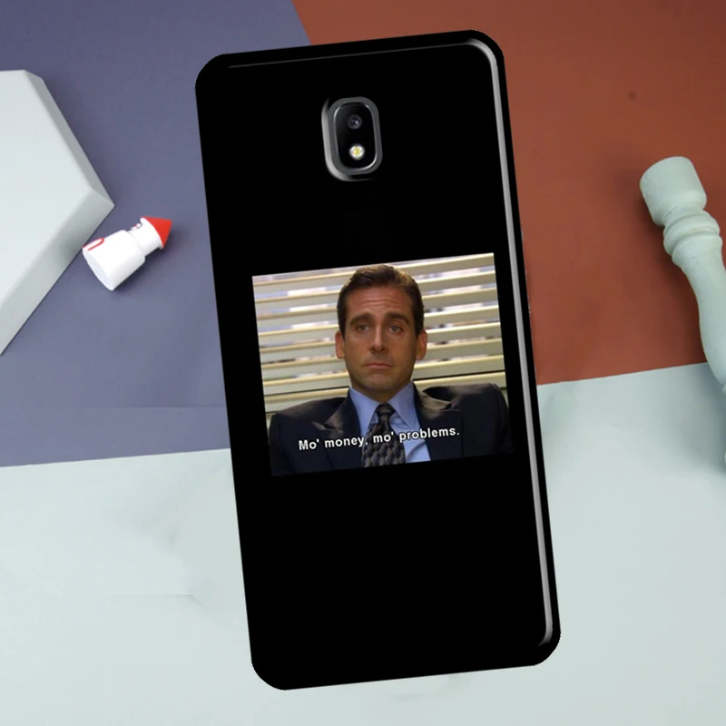 Michael Scott The Office Funny Humor For Samsung Galaxy J8 A7 A9 2018 J1 J3 J5 J7 2016 A3 A5 2017 A6 A8 J4 J6 Plus Phone Case