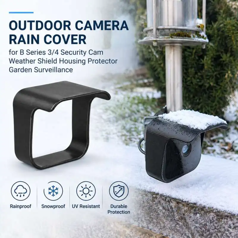 Outdoor Camera Rain Cover for B Series 3/4 Security Cam Weather Shield Housing Protector Garden Surveillance