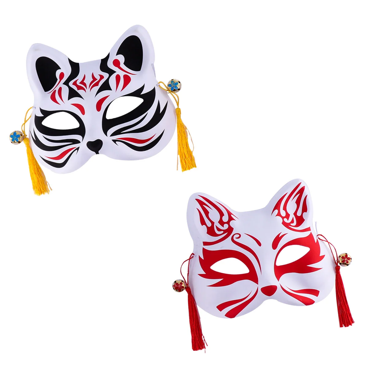 2 uds máscara máscaras de zorro para mascarada maquillaje elegante 19*165cm fiesta de baile media cara media cara niño