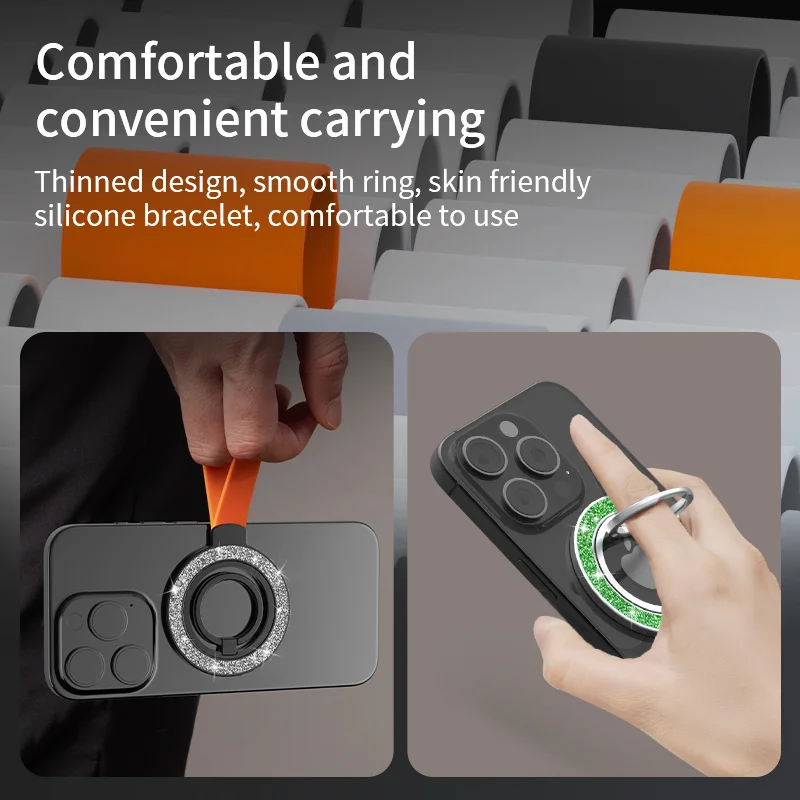 حامل هاتف Magsafe بزاوية مغناطيسية قابلة للإزالة وقابلة للتعديل متوافق مع حامل هاتف iPhone Samsung Huawei Xiaomi Phone Hholder #6