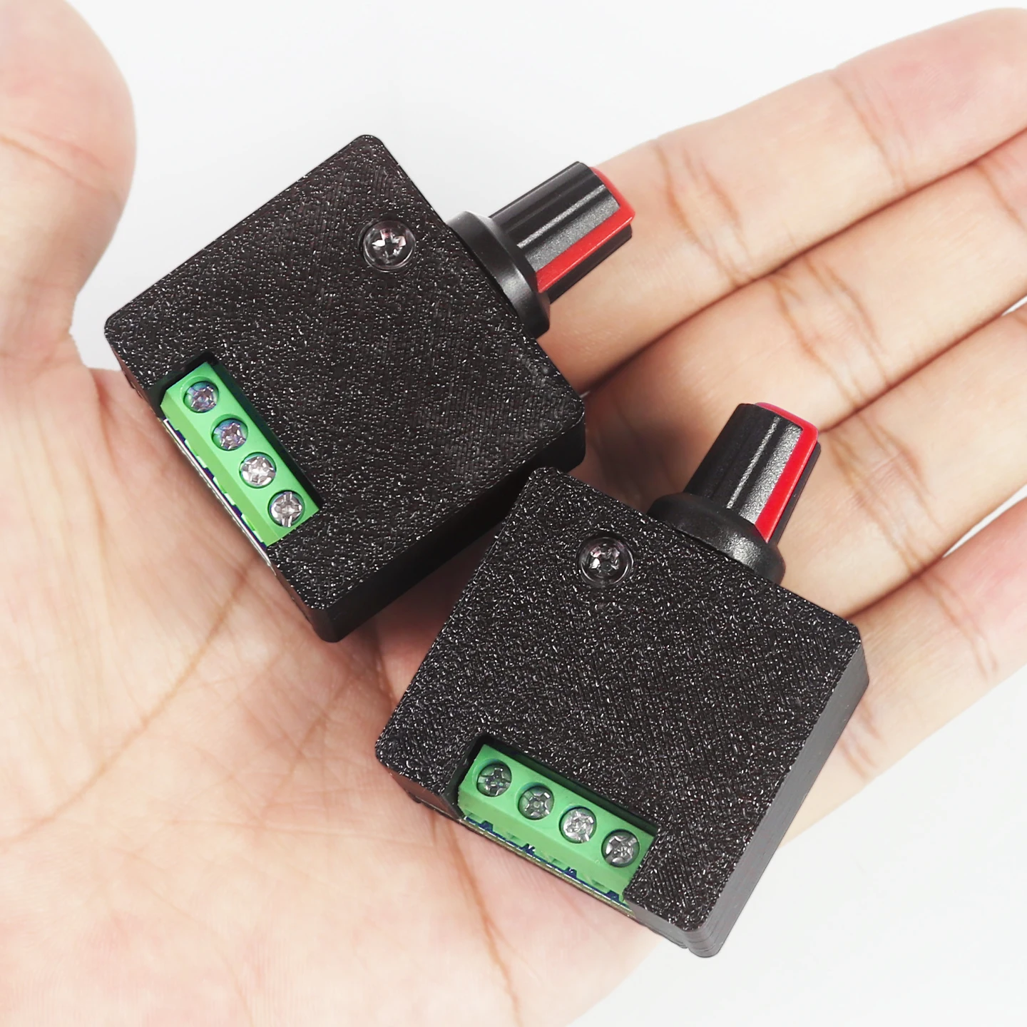 DC 3-15V 2A Mini PWM Brush Motor Speed Controller Regulator Dimmer For LED Strip PC Fan Pump 5V 12V
