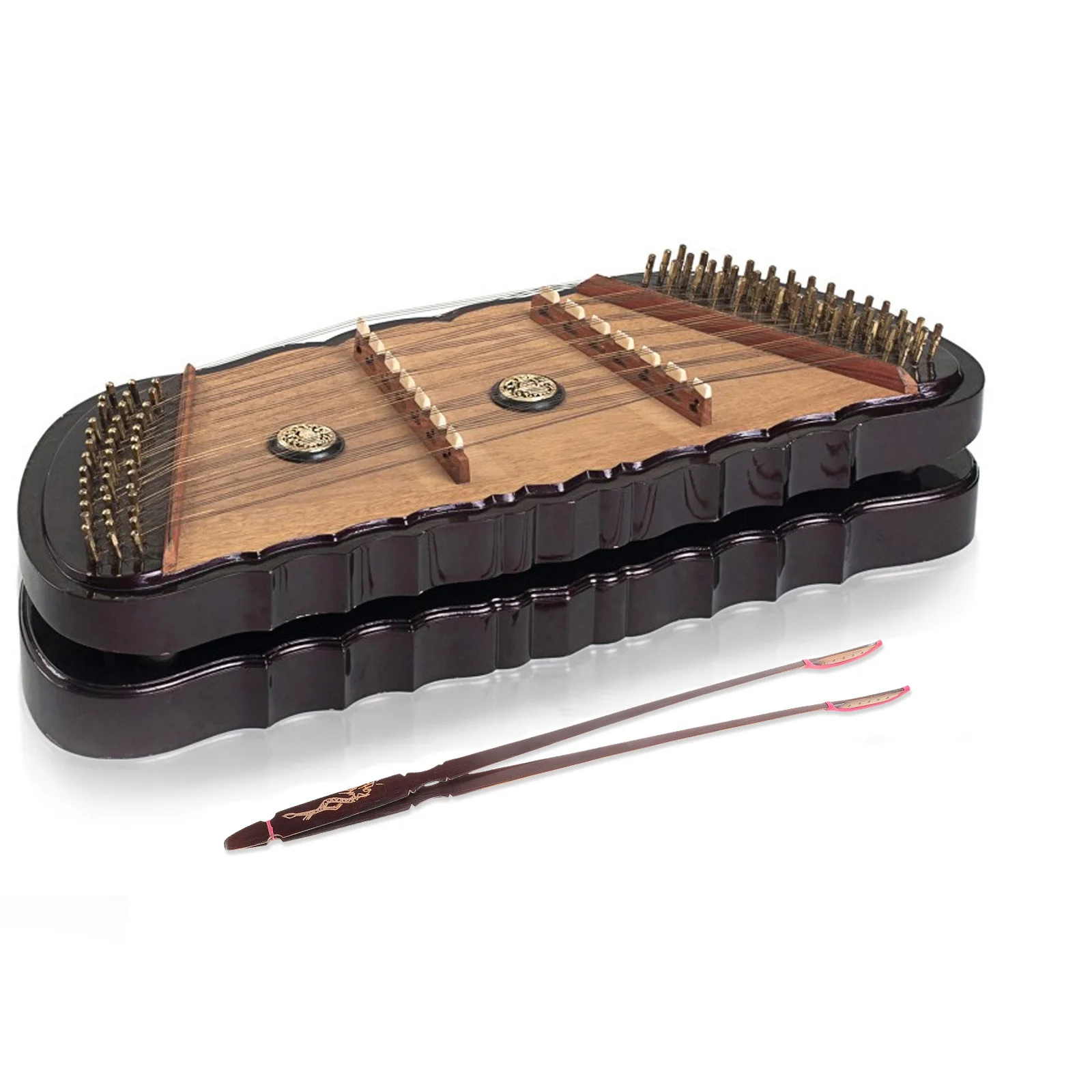 

1 Pair Bamboo Yangqin Stick Dulcimer Mallets Design Smooth Edges Professional Replacement Parts For Traditional Chinese
