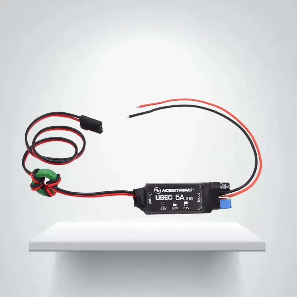 Hobbywing 高効率 2-8S 5A UBEC 5V 6V 7.4V 調整可能な BEC RC カー部品用