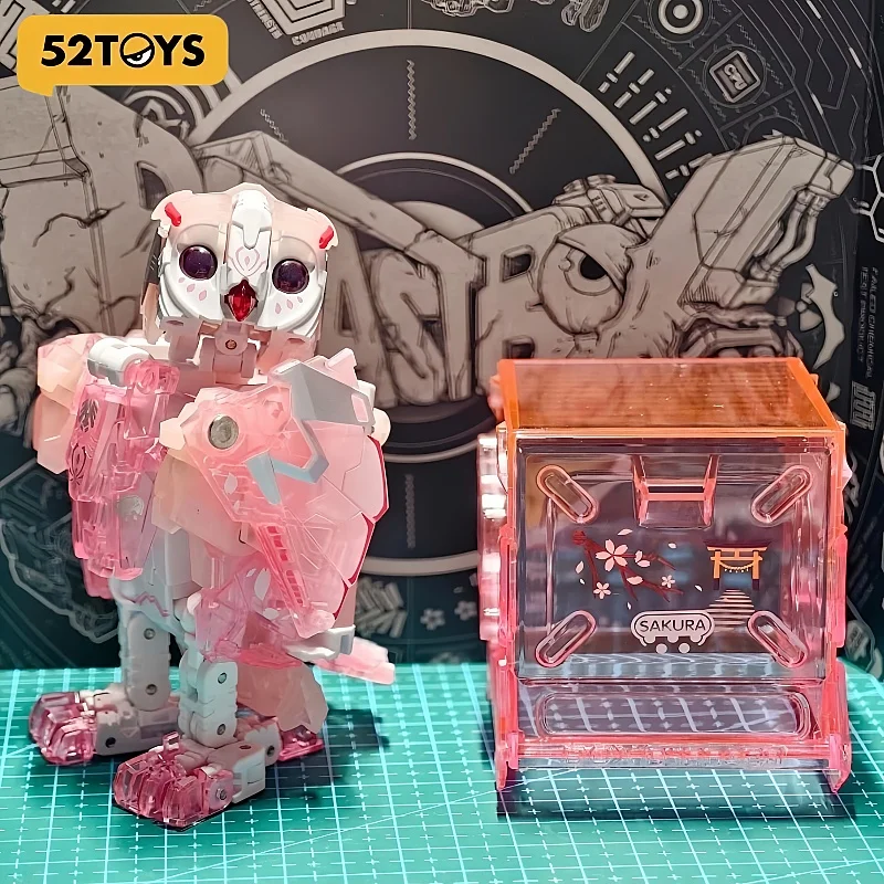 52toys ビーストボックスシリーズ ラプソディフクロウ 変身玩具 トレンディプレイ 国創メカ組み立てモデル 男の子へのギフト