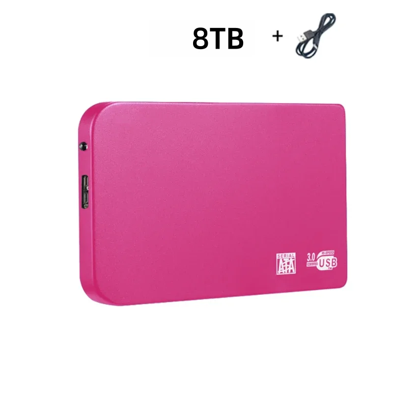 Lenovo 256TB High-speed SSD USB 3.0 Behuizing Mobiele harde schijf hoesjes voor SSD Externe opslag HDD Box met USB3.0 kabel ABS - afbeelding 1