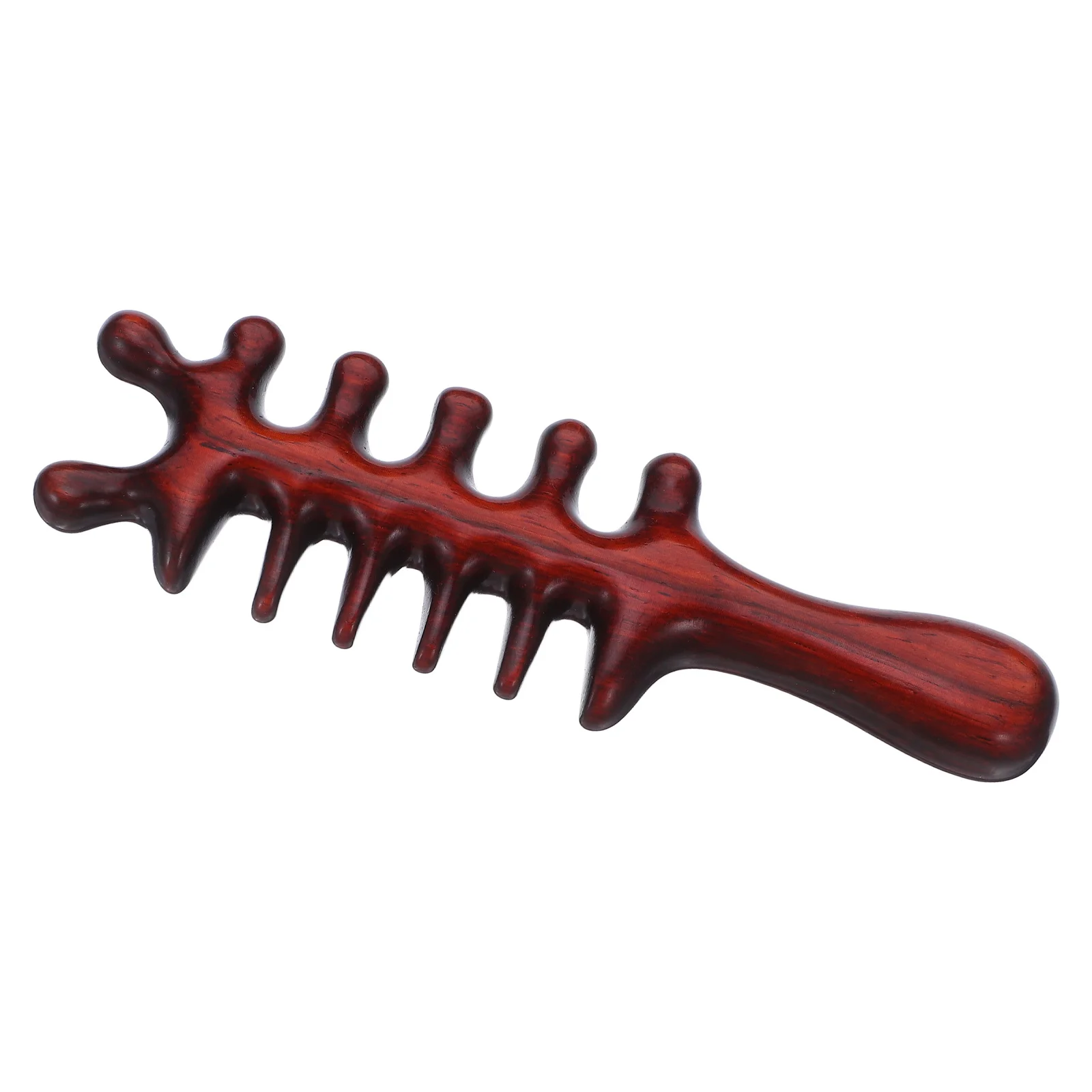 

Деревянная расческа для массажа кожи головы с широкими зубьями, натуральная деревянная расческа для ухода за волосами, расческа Гуаша, массажер для кожи головы, использование распутывания