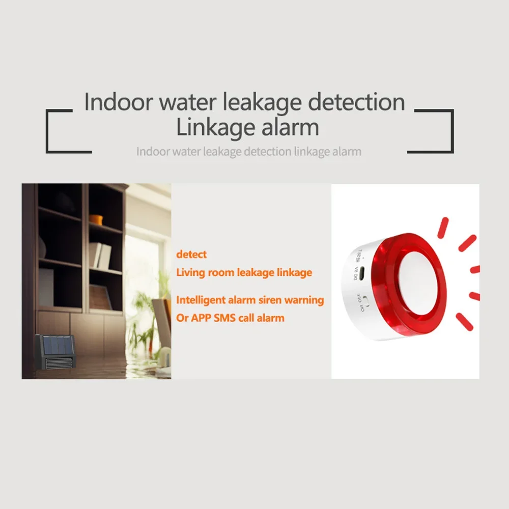 Haozee Tuya Zigbee مستشعر المطر الشمسي التحكم في التطبيقات اللاسلكية في الوقت الحقيقي كشف المطر دعم مساعد المنزل Zigbee2mqtt