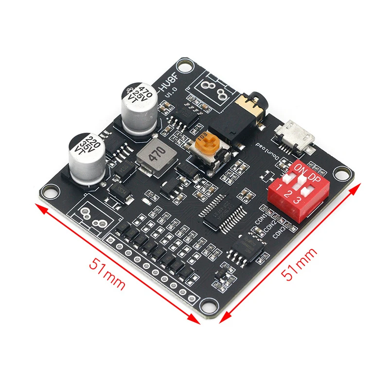 DY-HV8F 12V/24V Trigger Serial Port Control 10W/20W Voice Playback Module With 8MB Flash Storage MP3 Music Player For Arduino