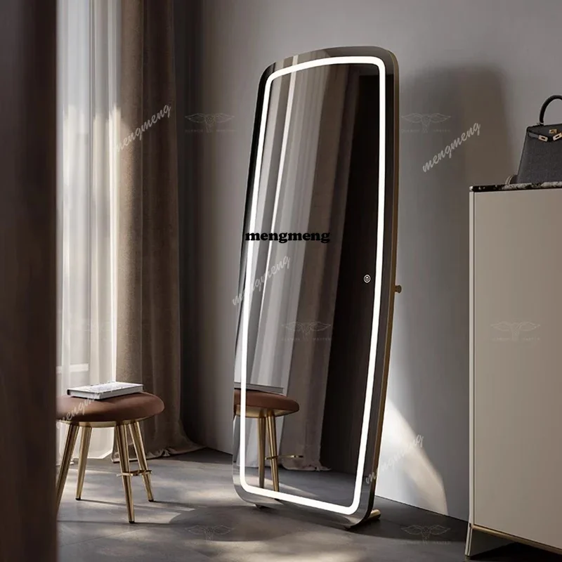 

Luxury Bedroom Mirror Funky Big Long Girls Full Body Standing Mirror Square Modern Decoration Espelhos Shower Home Products