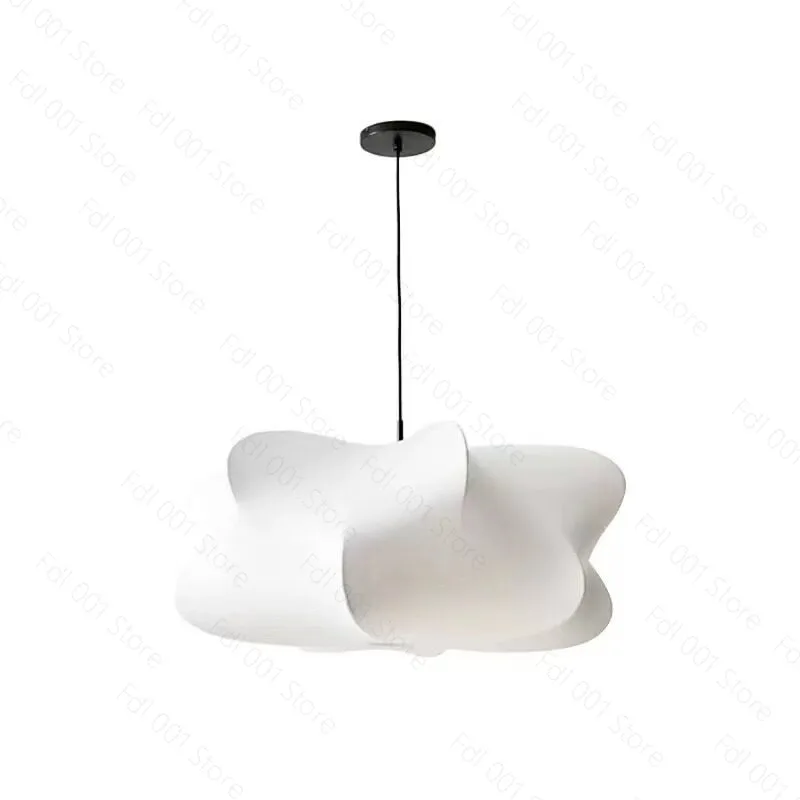 Pendant Light Special-shaped Silk Lights Creative Design Wabi Sabi Light For Living Room Dining Room Office Desk Light