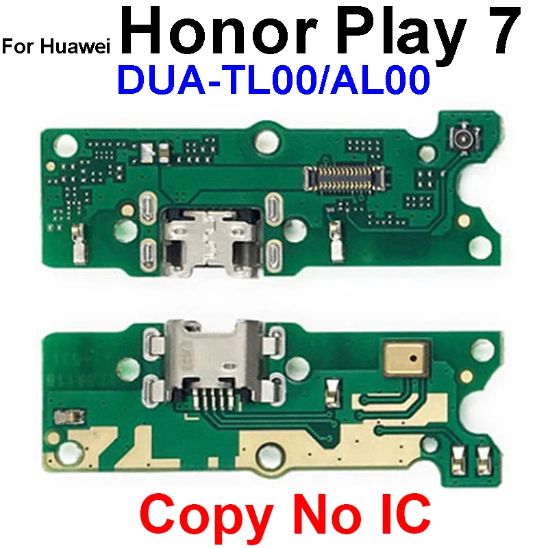 USB Charger Jack Plug Board For Huawei Honor Play 7 8 7S 7A 8A Pro 7S 7X 8C 8X Max USB Charging Dock Board Parts