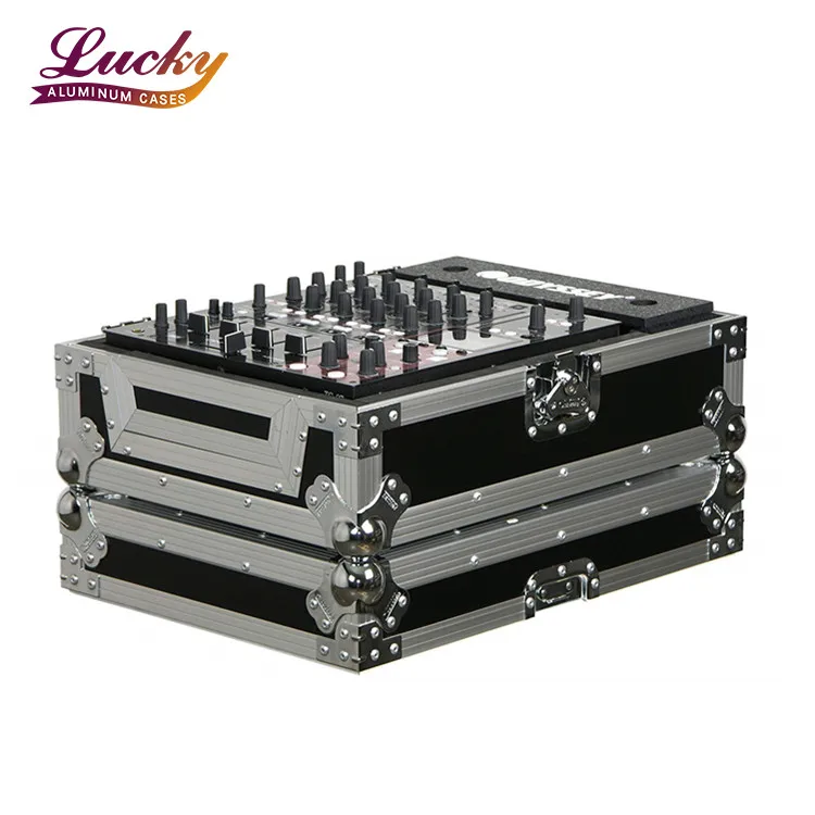 

Customized Flight Style DJ Turntable Case Professional Vinyl Record Player Hard Road Trunk Box For Studio Stage Equipment