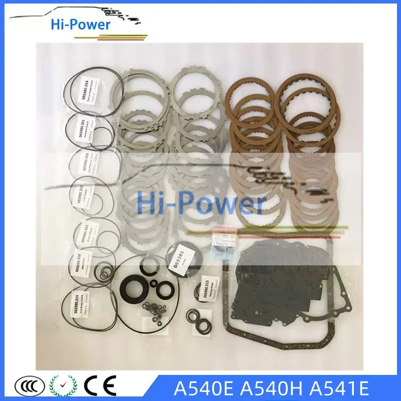 

A540E A540H A541E Automatic Transmission Clutch Master Rebuild Repair Kit For TOYOTA LEXUS Gearbox Friction Plate Steel A540