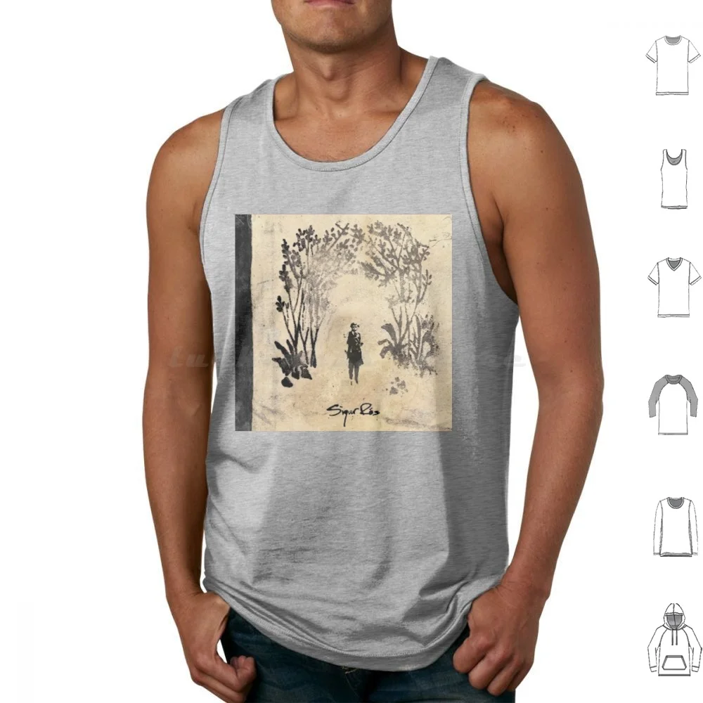 Takk... Camisetas sin mangas Estampado Algodón Sigur Ros Sigur Rós Takk Band