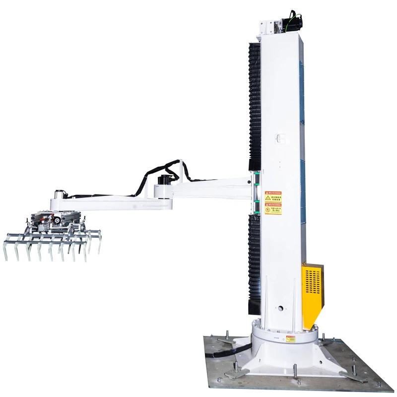 High Quality 15-120Kg Feed And Grain Box Bag Line Palletizing Robot Intelligent Automatic Column Palletizer
